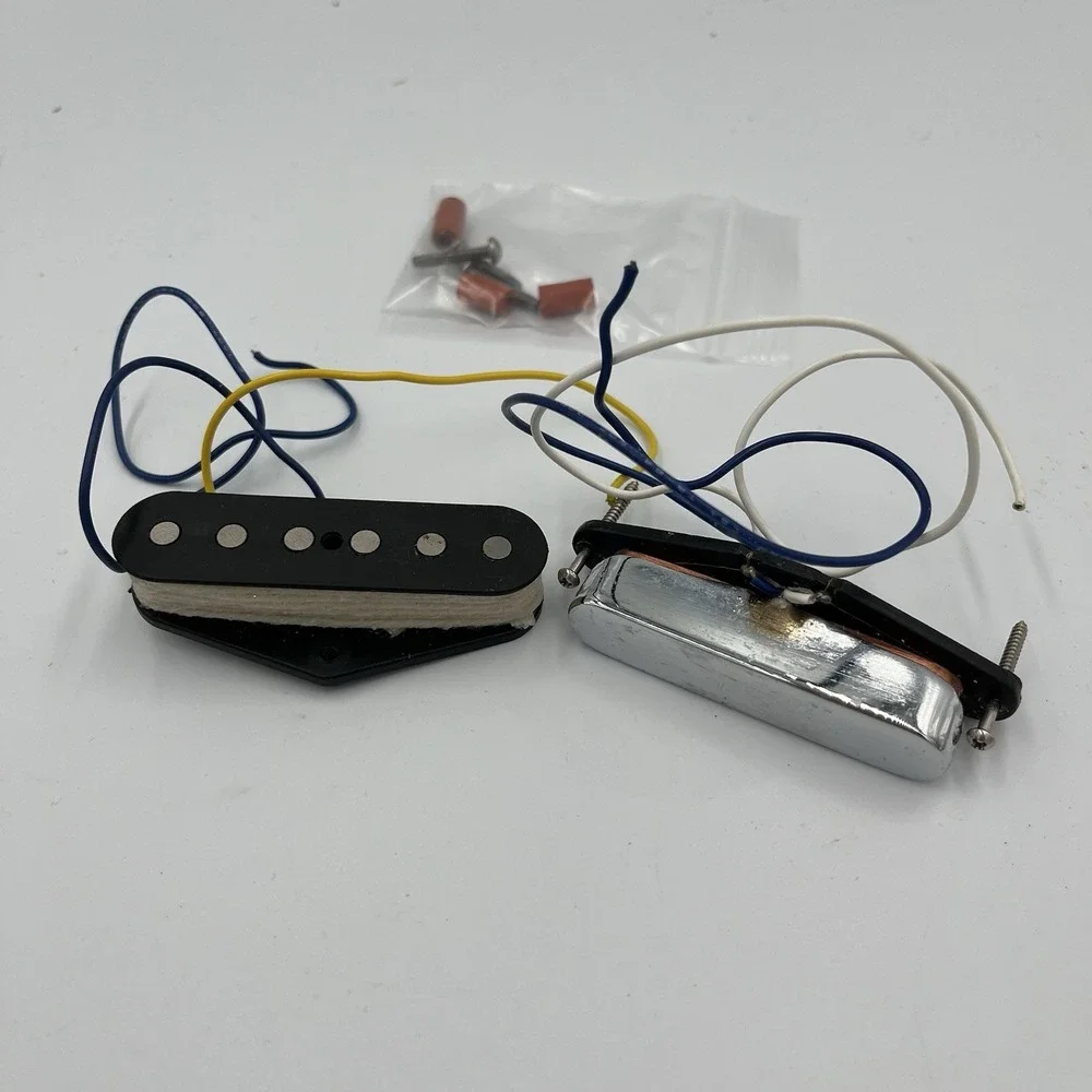 2008 Fender Highway One Telecaster Guitar Pickups Set All Wiring Intact Hardware